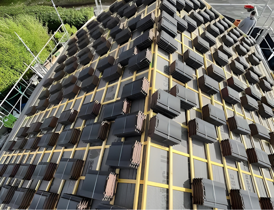 nettoyage toiture mandres les roses